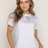 T-SHIRT LOVE MORADA DMC GRIS ORC-001