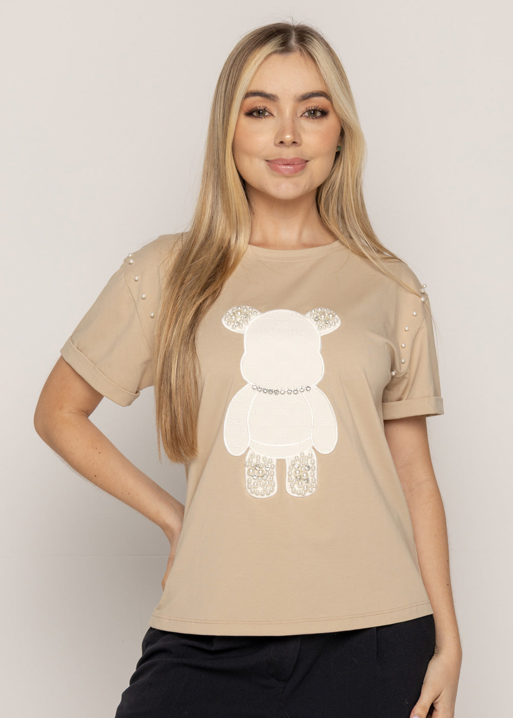T-SHIRT OSO MARFIL DAIMOND ARENA ORC-002