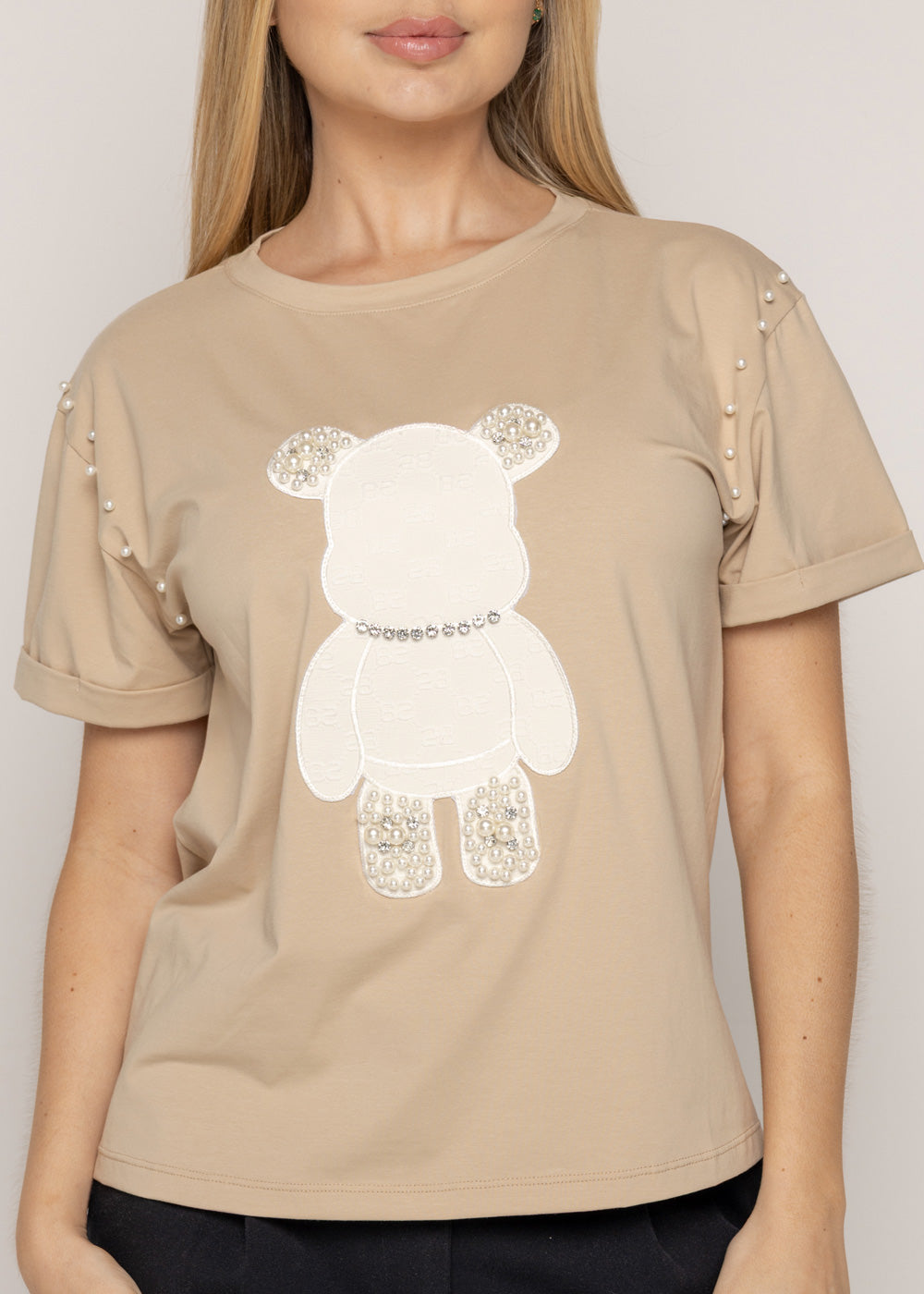 T-SHIRT OSO MARFIL DAIMOND ARENA ORC-002