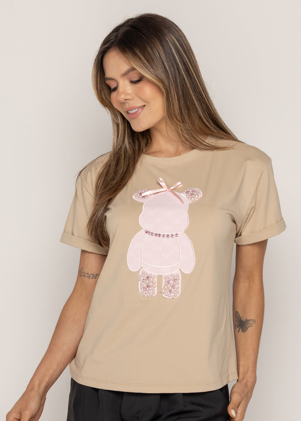 T-SHIRT OSO ROSA DAIMOND ARENA ORC-002