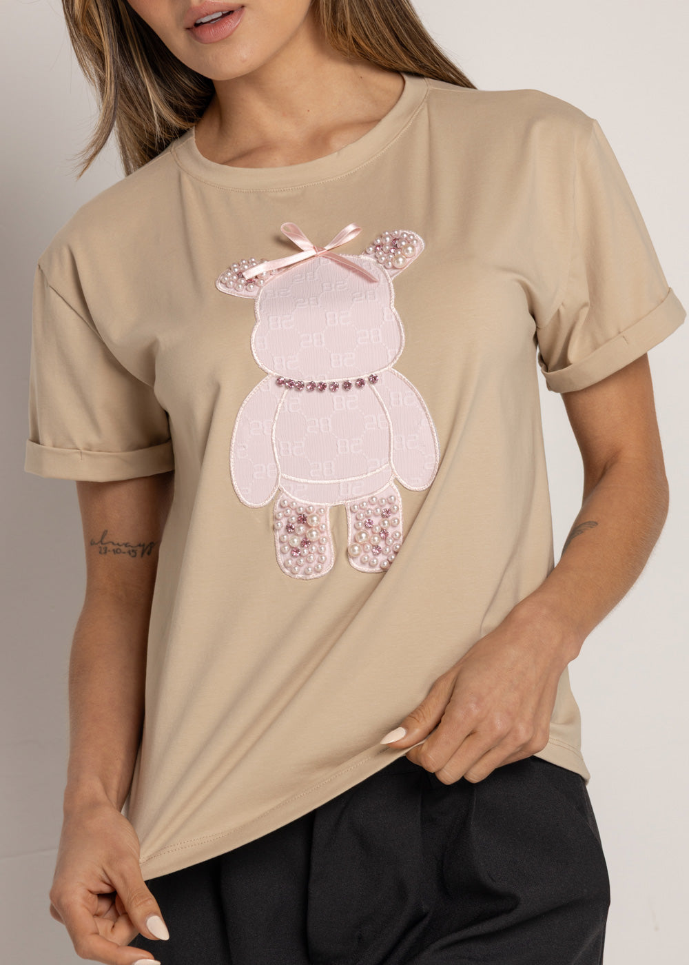 T-SHIRT OSO ROSA DAIMOND ARENA ORC-002