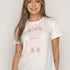 T-SHIRT OSO ROSA DAIMOND MARFIL ORC-002