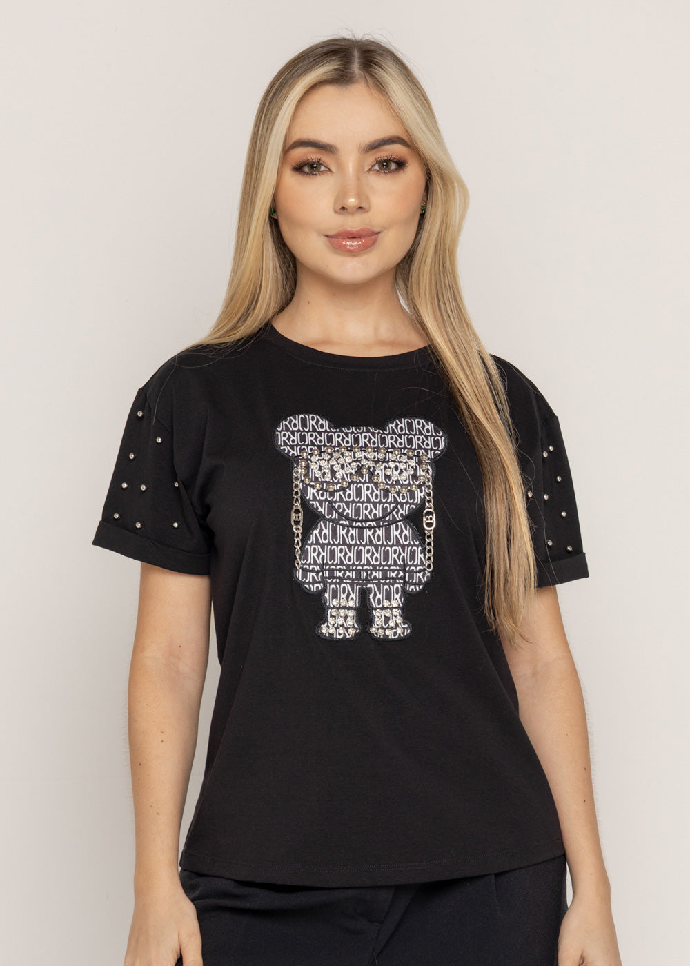T-SHIRT OSO NEGRO GAFAS ORC-004