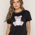 T-SHIRT OSO MORADA GAFAS NEGRO ORC-005