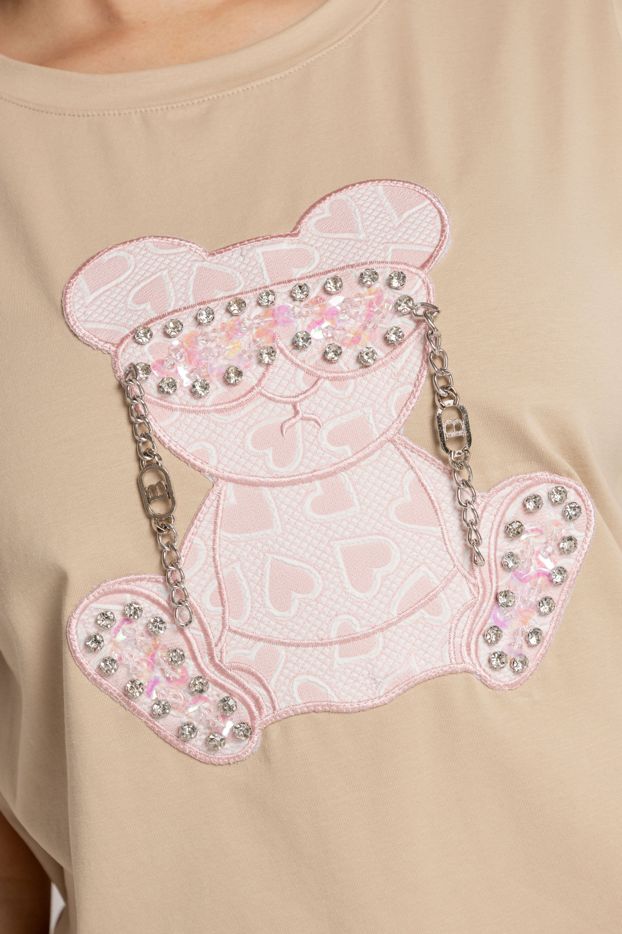 T-SHIRT OSO ROSA GAFAS ARENA ORC-005