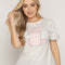 T-SHIRT OSO ROSA GAFAS GRIS ORC-005