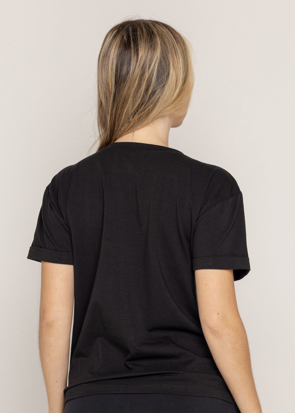 T-SHIRT OSO CAFÉ GAFAS NEGRO ORC-006