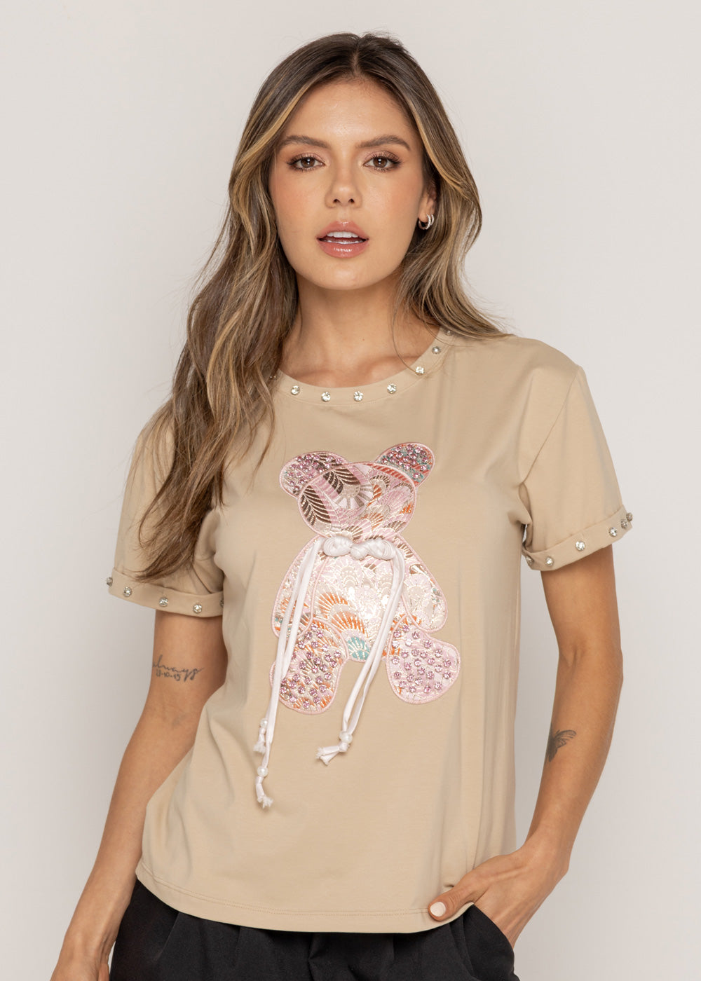 T-SHIRT OSO COLORES ARENA ORC-007