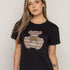 T-SHIRT OSO MINI COFFE NEGRO ORC-008