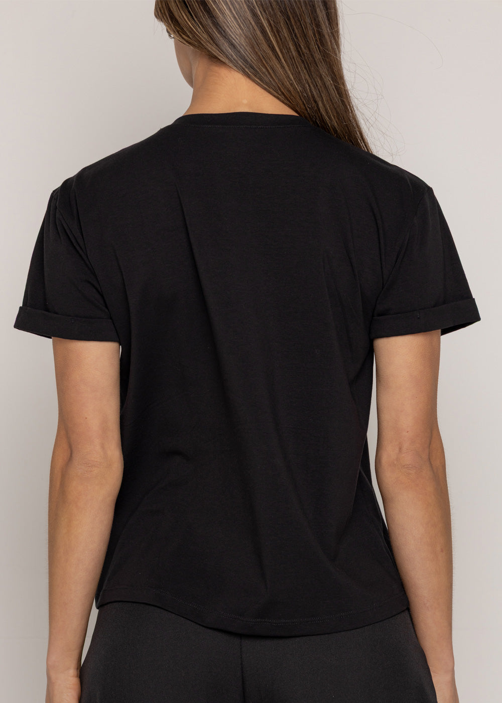T-SHIRT OSO MINI COFFE NEGRO ORC-008