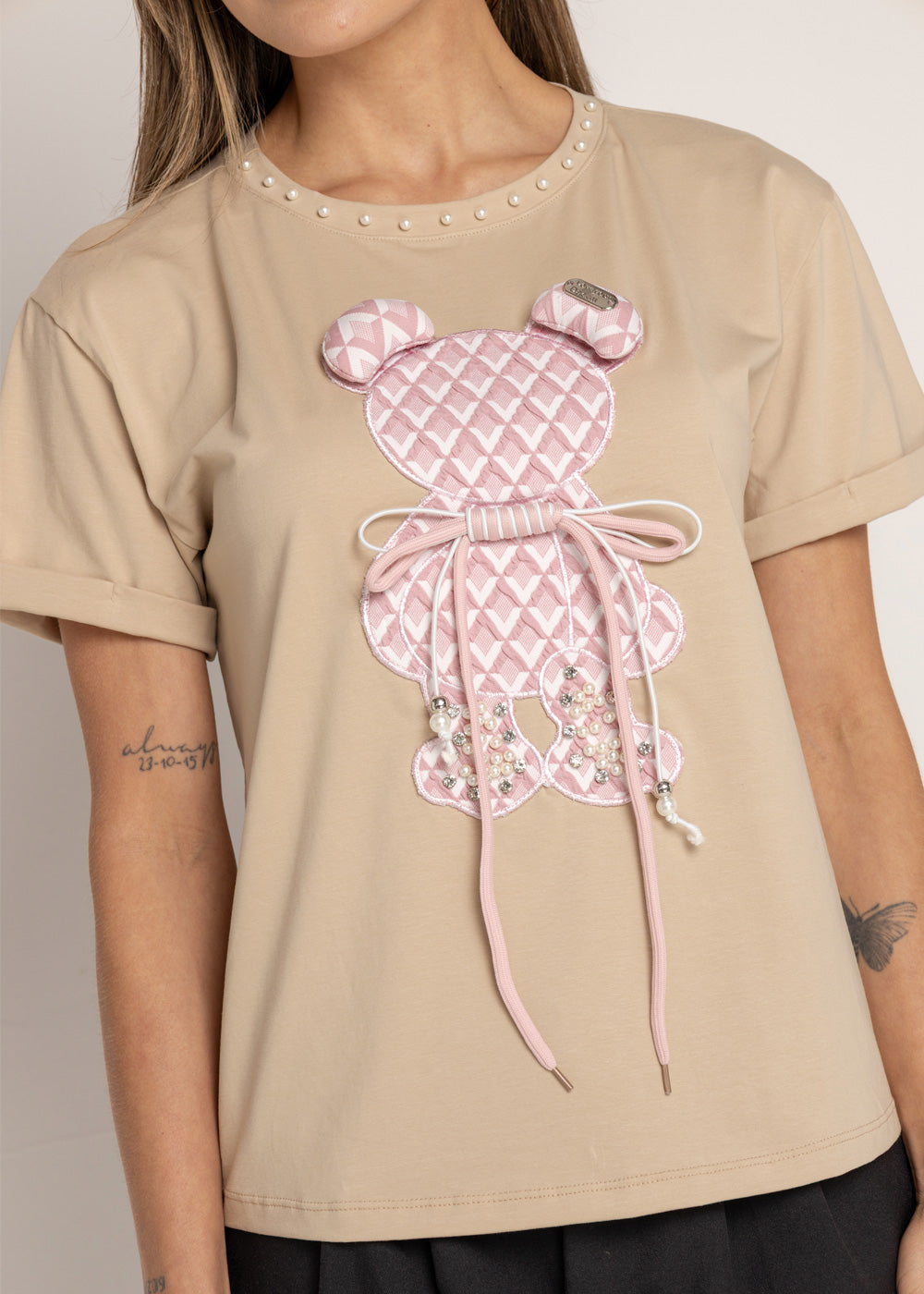 T-SHIRT OSO ROSA CRO ARENA ORC-009