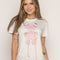 T-SHIRT OSO ROSA CRO GRIS ORC-009