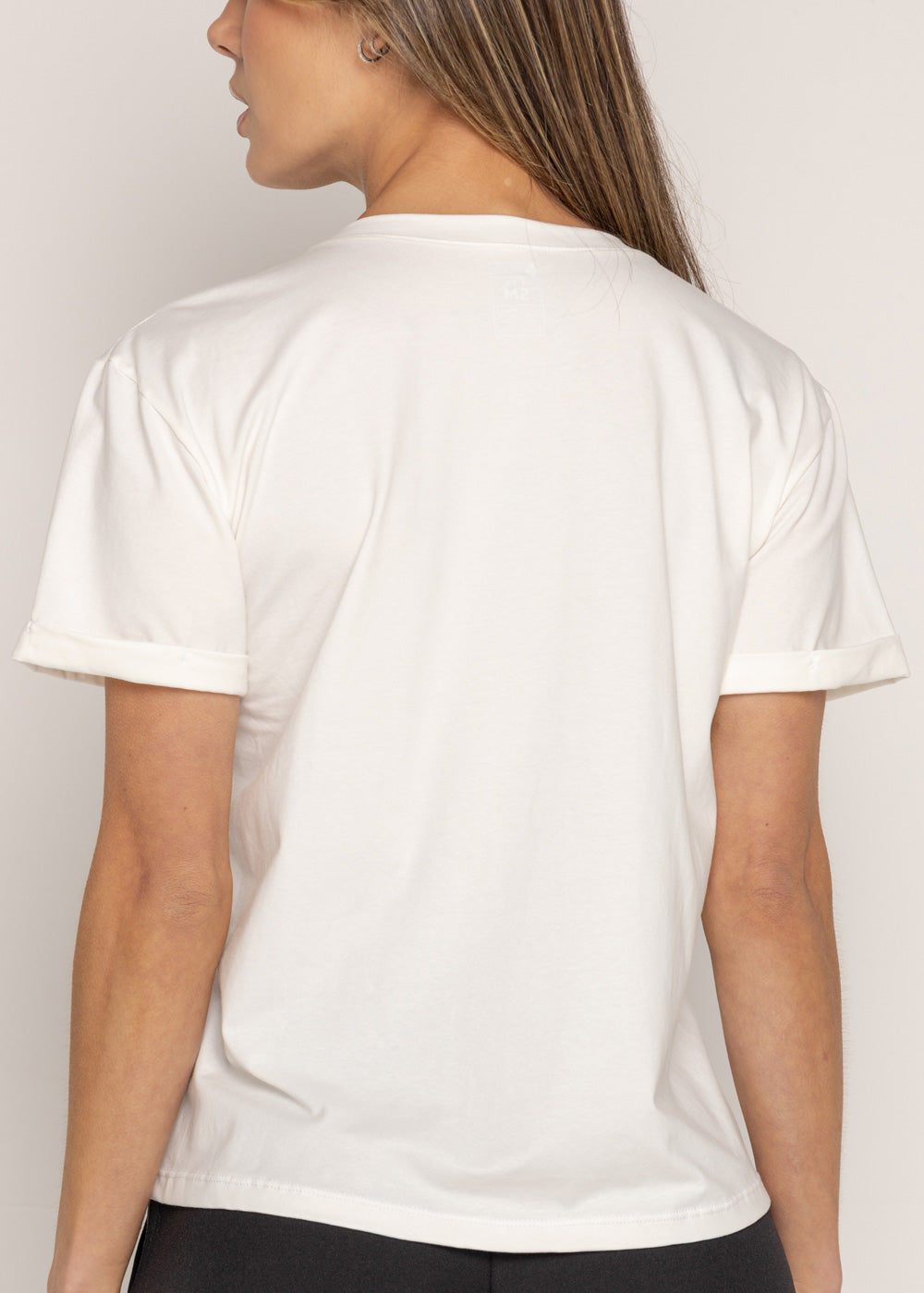 T-SHIRT OSO ROSA CRO MARFIL ORC-009