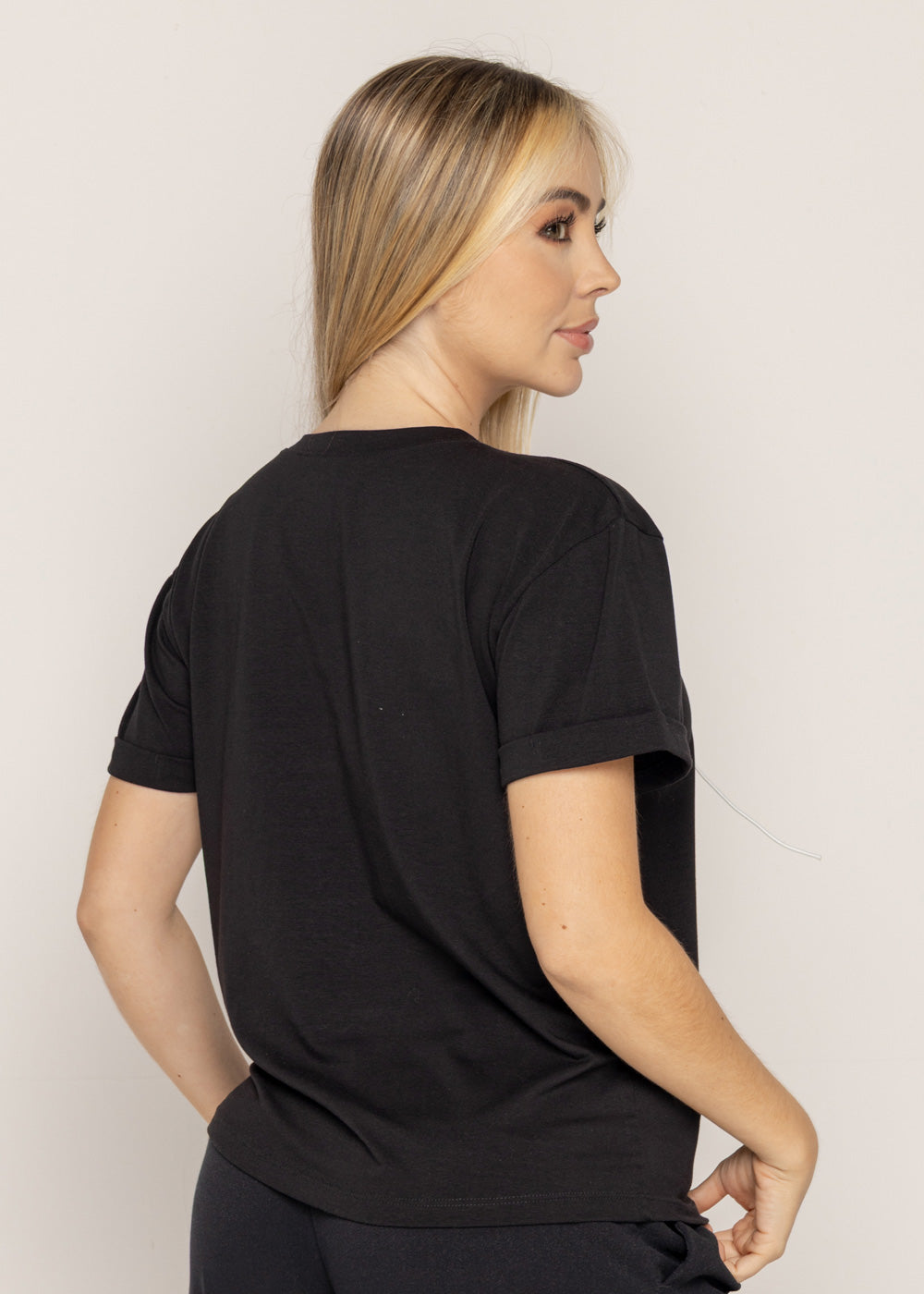 T-SHIRT OSO COFFE CRO NEGRO ORC-010