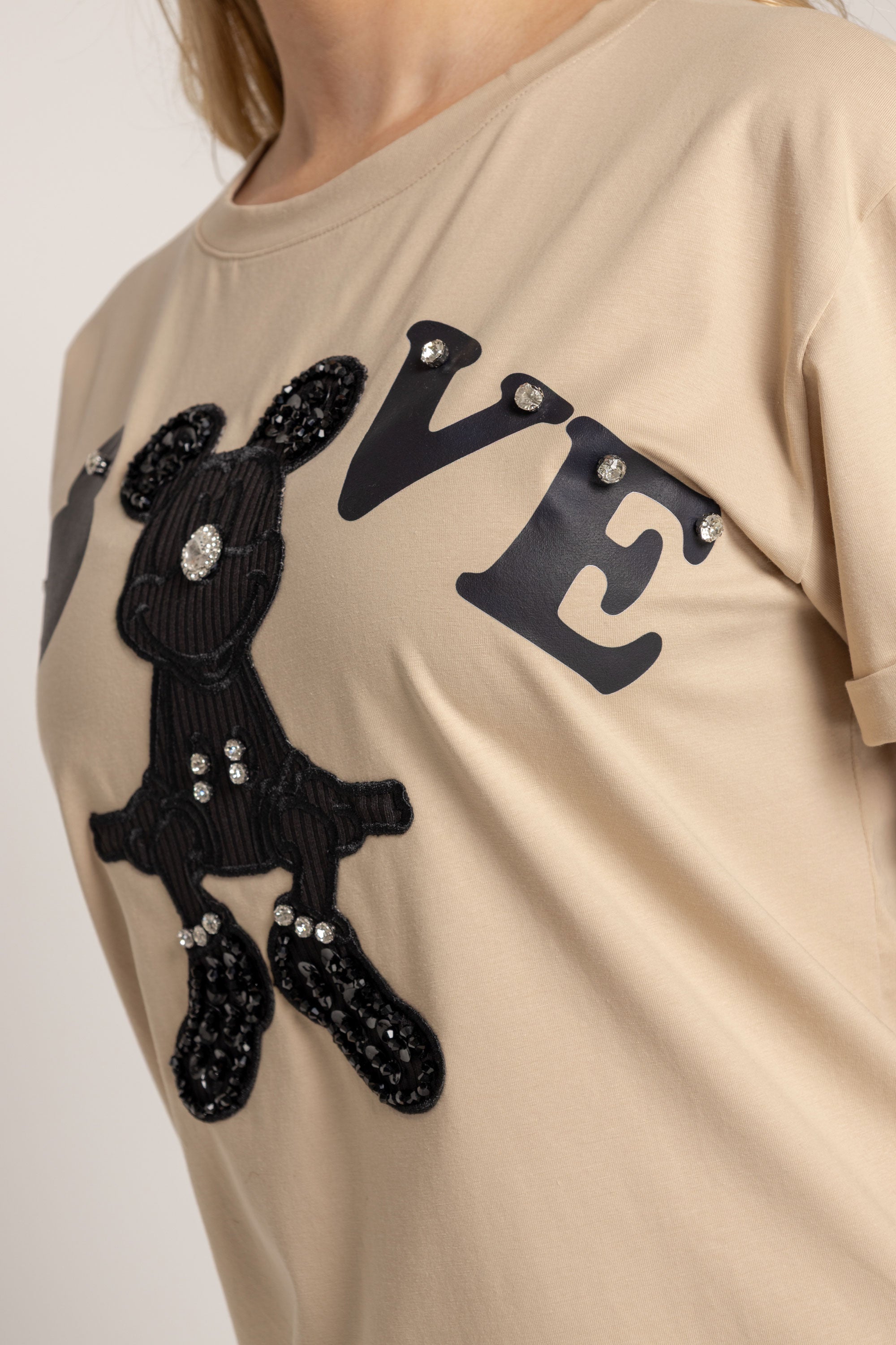 T-SHIRT MINNIE NEGRO ARENA ORC-012