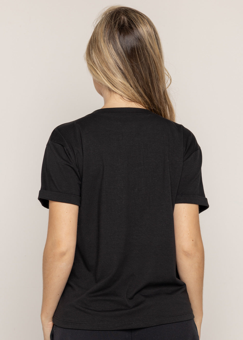 T-SHIRT MINNIE BLANCO NEGRO ORC-012