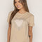 T-SHIRT CORAZON MP ARENA ORC-013