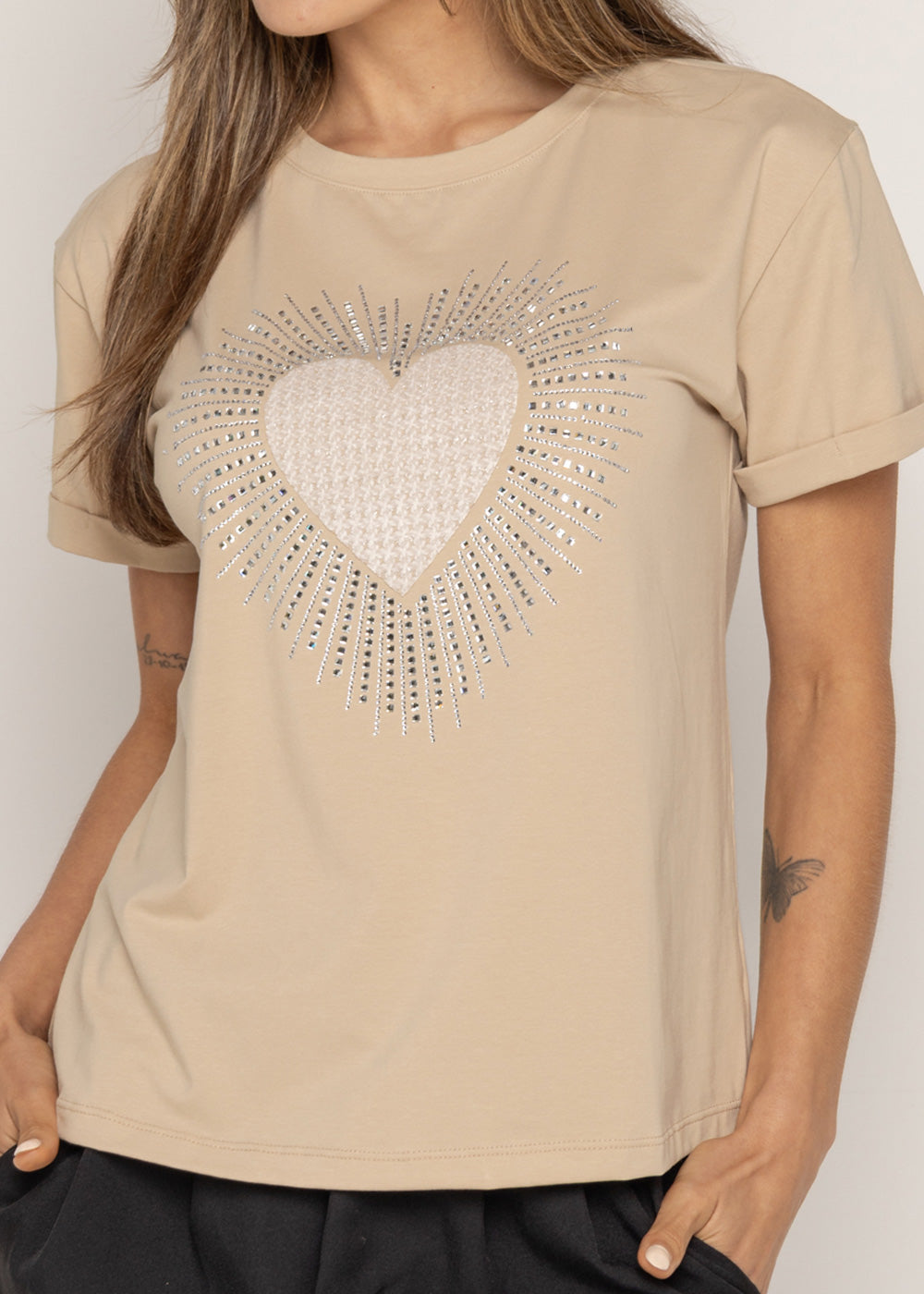 T-SHIRT CORAZON MP ARENA ORC-013