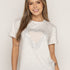 T-SHIRT CORAZON MP GRIS ORC-013