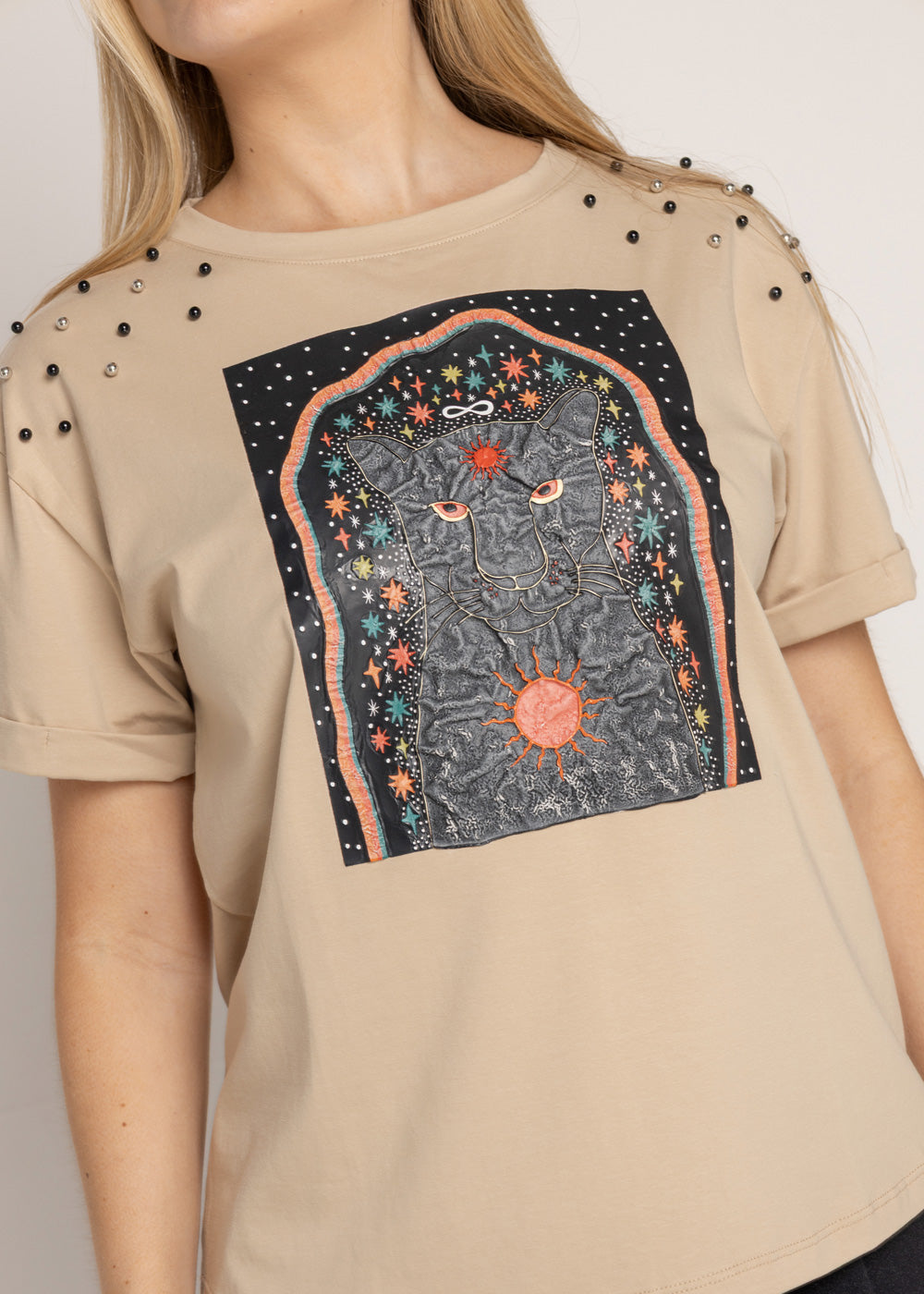 T-SHIRT TIGRE NEGRO ARENA ORC-014