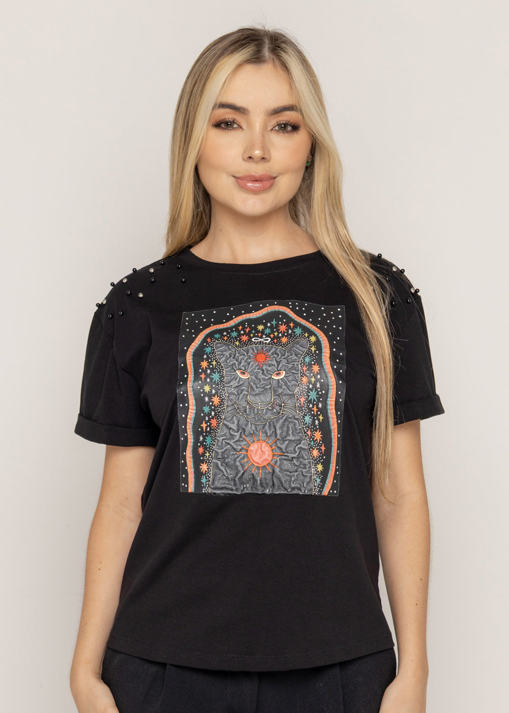 T-SHIRT TIGRE NEGRO ORC-014