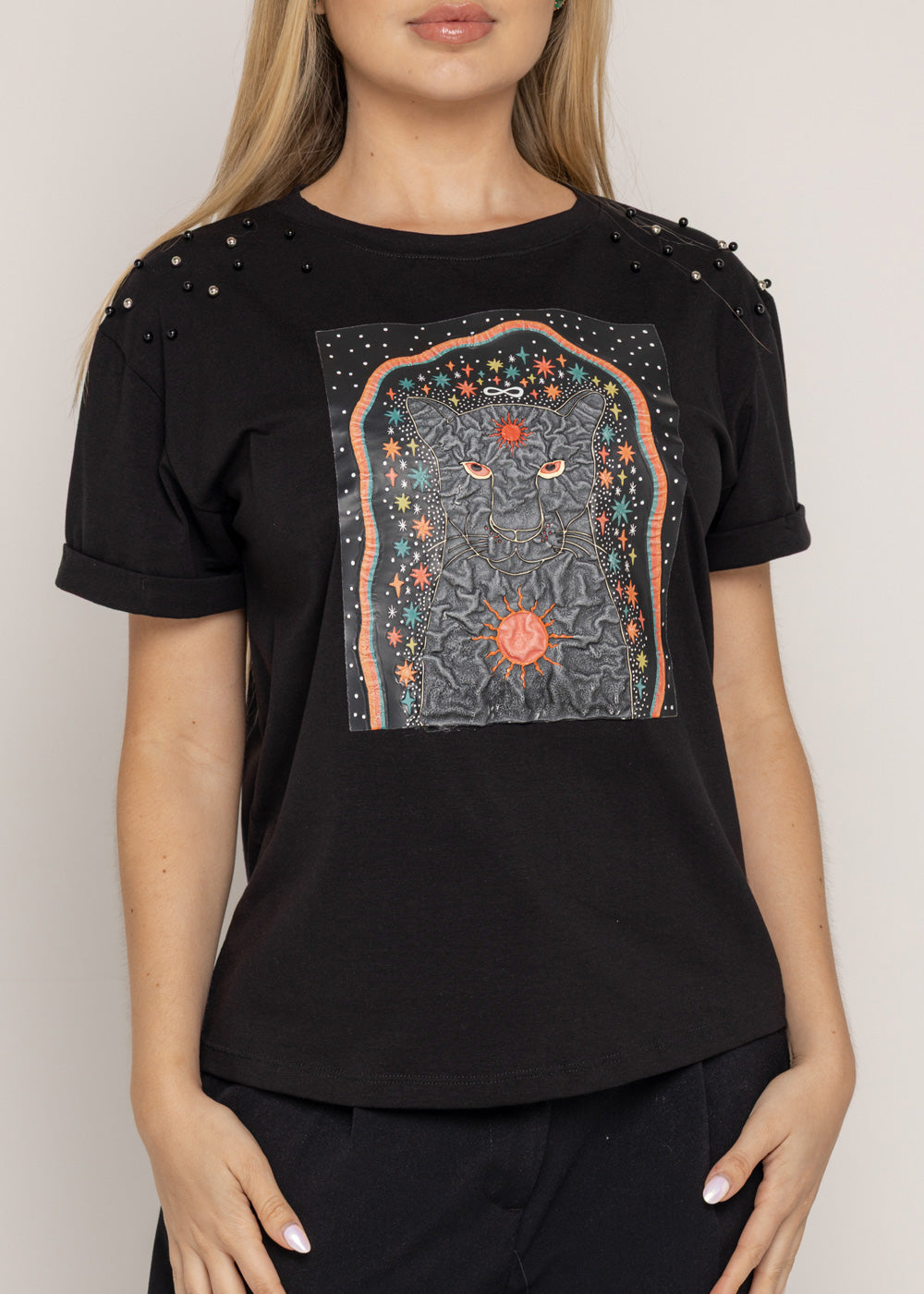 T-SHIRT TIGRE NEGRO ORC-014