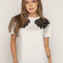 T-SHIRT ALAS MORADAS GRIS ORC-016