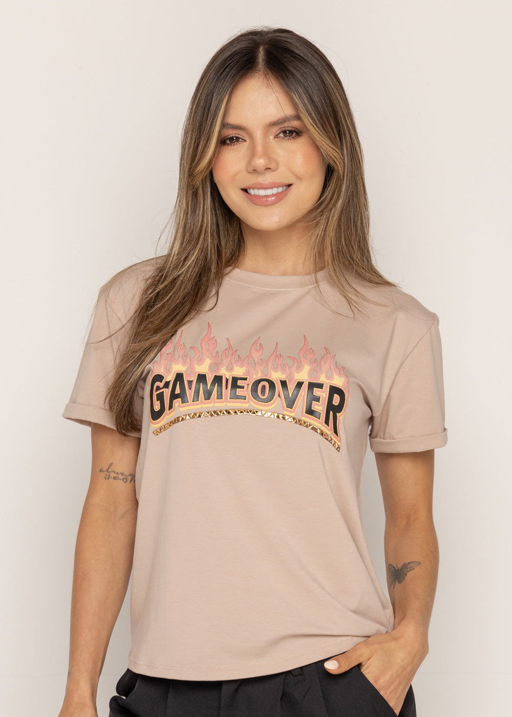 T-SHIRT GAMEOVER ARENA ORC-018