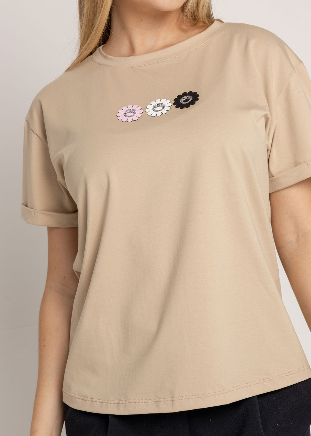 T-SHIRT FLOR CARITA ARENA ORC-022
