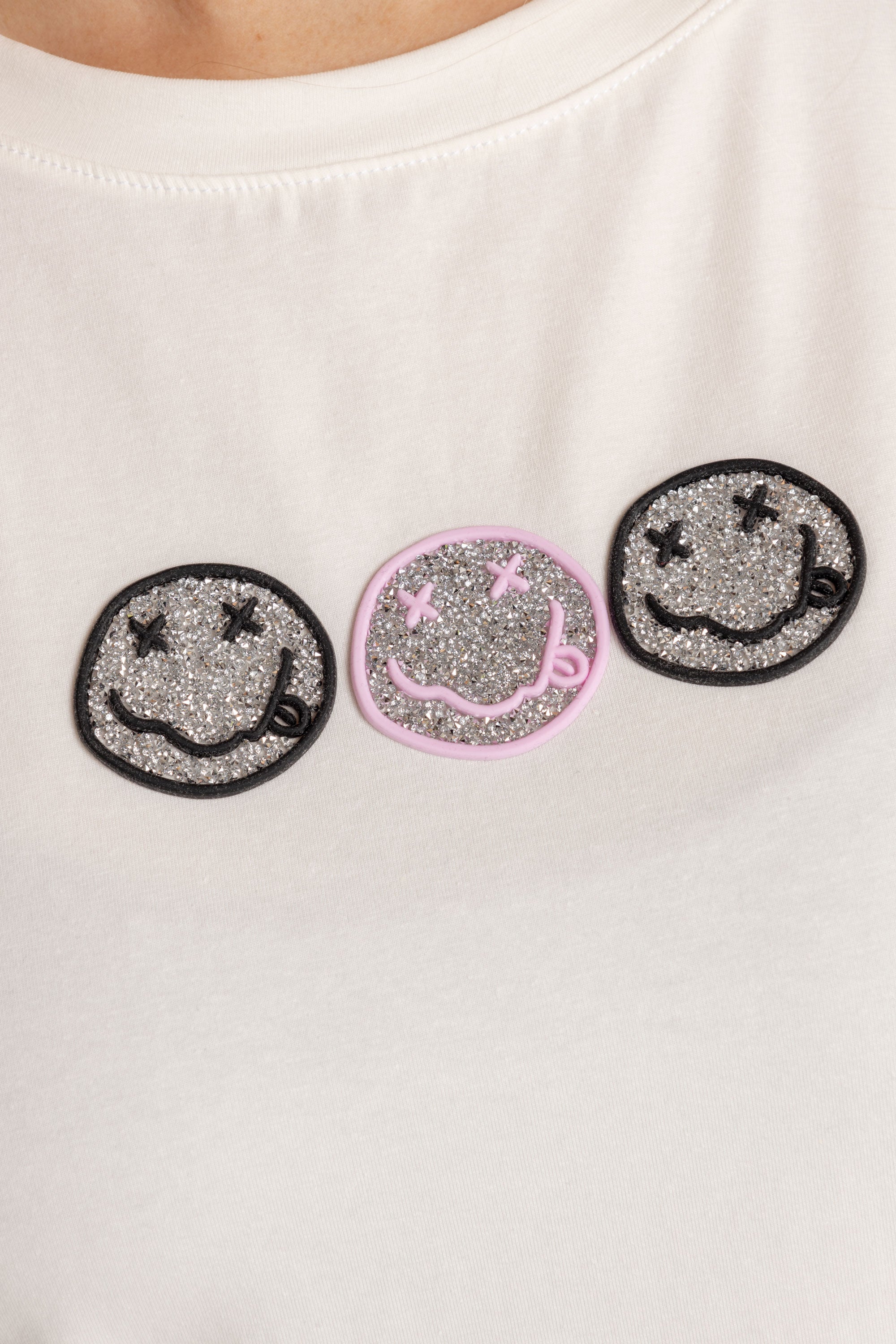 T-SHIRT CARITA COLORES MARFIL ORC-023
