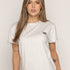 T-SHIRT HELLO NEGRO GRIS ORC-024