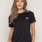 T-SHIRT HELLO BLANCO NEGRO ORC-024