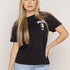 T-SHIRT BEAR BLANCO  NEGRO ORC-025