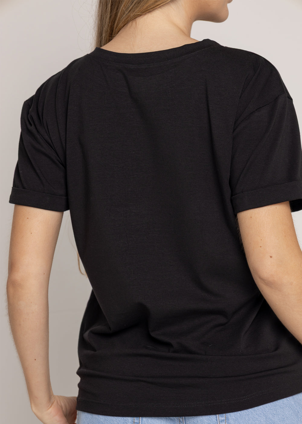 T-SHIRT BEAR BLANCO  NEGRO ORC-025
