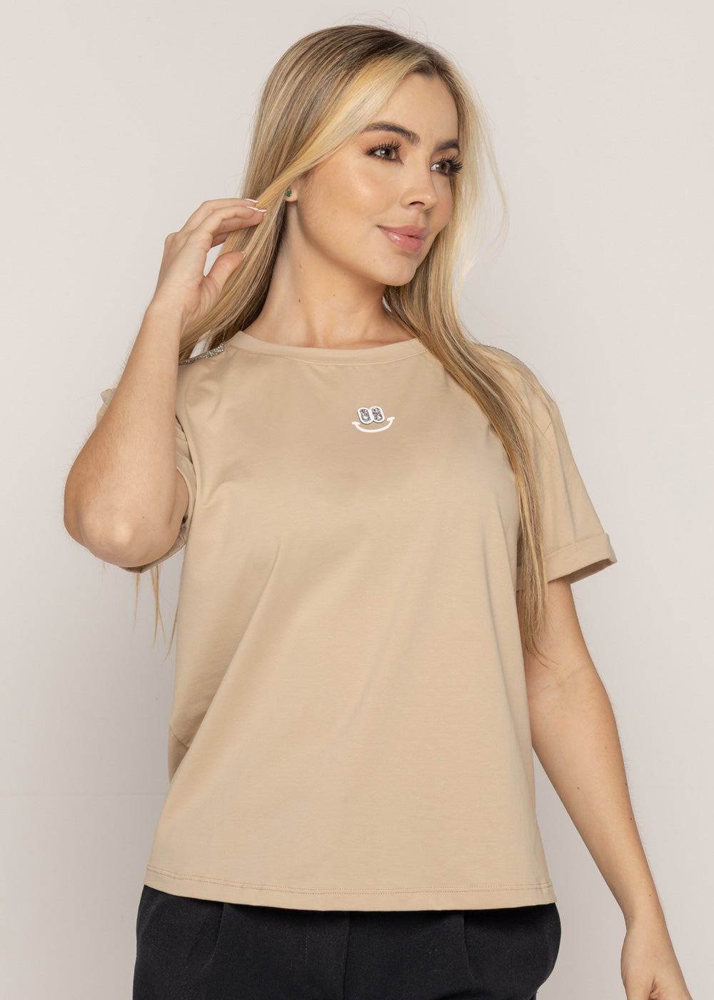 T-SHIRT SONRISA BLANCA ARENA ORC-026