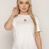 T-SHIRT SONRISA NEGRA MARFIL ORC-026