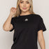 T-SHIRT SONRISA BLANCA NEGRO ORC-026