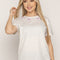 T-SHIRT CORAZON MIRELLA ROSA GRIS ORC-027