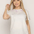 T-SHIRT CORAZON MIRELLA ROSA GRIS ORC-027