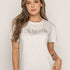 T-SHIRT AMOR PIEDRA DMC GRIS ORC-028