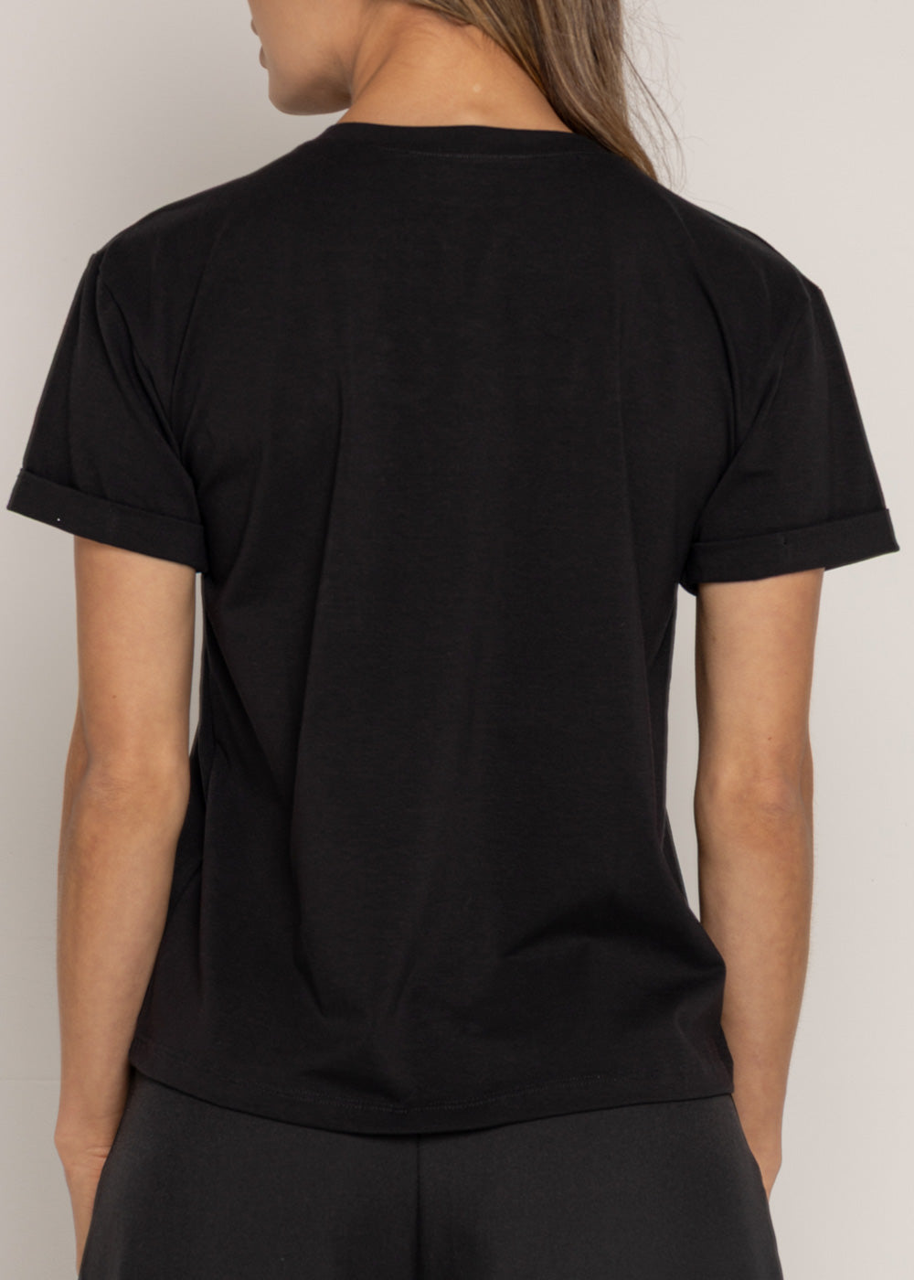T-SHIRT AMOR PIEDRA DMC NEGRO ORC-028
