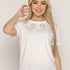 T-SHIRT MOOD PIEDRA DMC MARFIL ORC-029